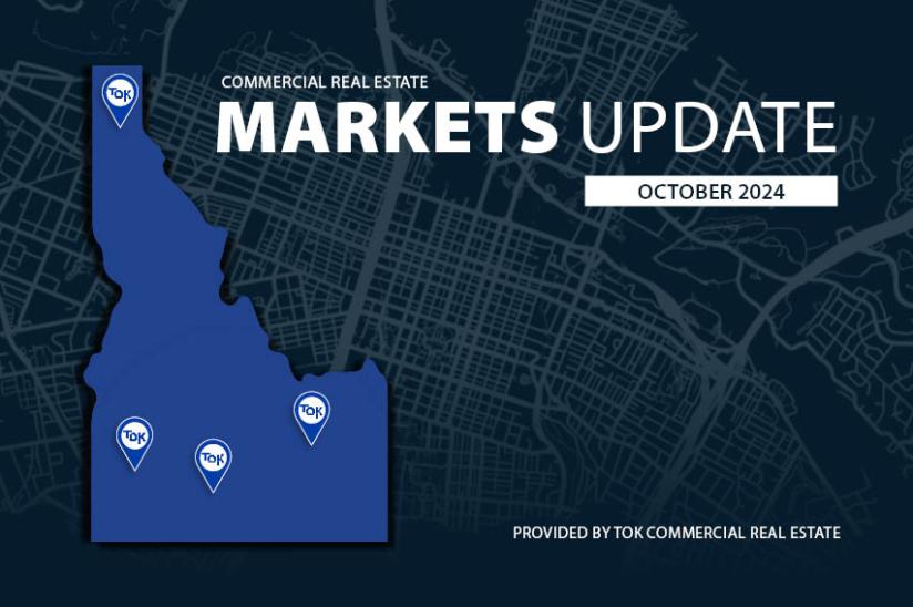 Idaho's Commercial Real Estate Markets Update for October 2024 Provided By TOK Commercial Real Estate