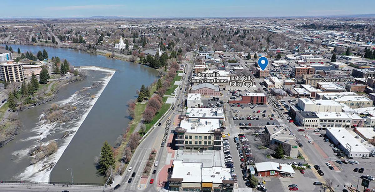 Idaho Professional Office Building Idaho Falls Aerial